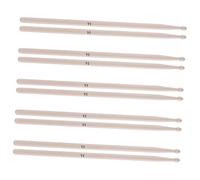 SOIMISS 5 Pairs Maple Wood Drumsticks Non Slip Drum Sticks for Beginners Students and Musicians Suitable for All Drum Styles Practice and Performance