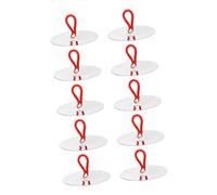 SOIMISS 5 Pairs of Stainless Steel Finger Cymbals for Boys and Girls Percussion Instruments for Children for Dance and Music Activities