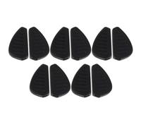 SOIMISS 5 Pairs Sunglass Nose Pads for Glasses Replacement, Soft Silicone Anti Slip Nosepads with Easy Push-in Installation, Insert Hole 1x2.5mm, Comfortable Fit for Daily Commuting