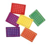 SOIMISS 5 Sets Telepathic Number Card Mind Reading Trick for Interactive Mentalism Close-up Performance Halloween Fun