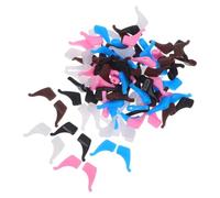 SOIMISS 50 Pairs Silicone Eyeglass Temple Grips Anti-slip Soft Ear Hooks Retainers for Glasses Comfort Protection and Secure Fit Multipurpose Eyewear Sleeve Replacement for Daily Wear and