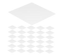 SOIMISS 500pcs Paper Piecing Templates Precision Quilting Ruler for Easy Patchwork Projects Lightweight and Portable for Home and Workshop Use for DIY Crafting