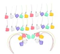 SOIMISS 50pcs Boy Girl's Tooth Box Plastic Tooth Saver Holder for Boys and Girls First Keepsake Box for Fairy Bag and Keepsake Collection