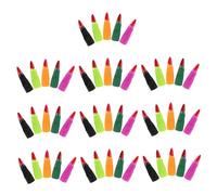 SOIMISS 50pcs Halloween Witch Fingers Nail Covers Cosplay Finger Tips Fake Claws Multi-color for Party Masquerade Costume Accessory Scary Dress-up Prop