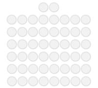 SOIMISS 50PCS Transparent Kazoo Flute Diaphragms Membranes for Musical Instruments Compact Lightweight Percussion Accessories for Adults