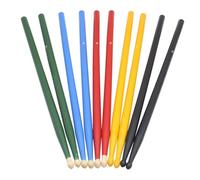 SOIMISS 5pairs Drum Sticks Wooden Jazz Percussion Instrument Lightweight Practice Drumsticks for Drums