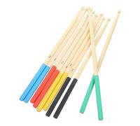 SOIMISS 5pairs Maple Drumsticks Instrument Mallets for Tongue Drum Xylophone Practice Performance Stage Use