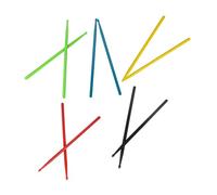 SOIMISS 5pairs Nylon Drumsticks Drum Sticks for Professional Use for Jazz Drumming Sessions Random Color