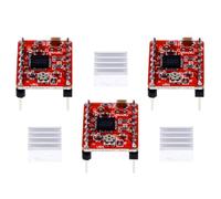 SOIMISS 5pcs A4988 Heat Sink Stepstick Stepper Driver Module Pcb Adjustable Current Control Short-to-ground Protection 3d Printer Accessories for 3d Printer