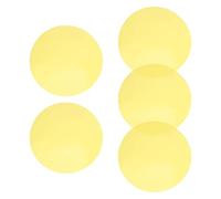 SOIMISS 5pcs Ambient Lighting Gel Stickers for Ceiling Lights and Headlights, Pet Color Correction Film with Yellow Diffuser, Effortless Light Colour Changing Film for Romantic Evenings