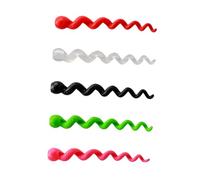 SOIMISS 5pcs Bike Brake Cable Sleeves Silicone Protective Covers for Mountain Road Folding Bikes Insulated Cold Brake Line Protectors Easy to Install Cycle Supply in Red Green Pink Black