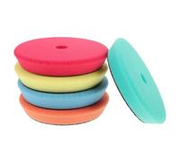 SOIMISS 5pcs Car Polishing Sponge Pads Multi Color Buffering Pads for Auto Polisher Lightweight Compact for Even Waxing and Polishing