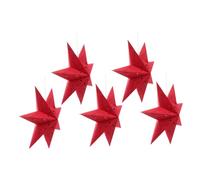 SOIMISS 5pcs Eco Friendly Paper Lantern Covers Seven Pointed Star Hollow Lampshades Hanging Pendants for Wedding Party Spring Festival Home Decoration