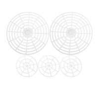 SOIMISS 5pcs Fermenting Plates for Vegetables and Pickling Jars, Food Safe Pe Material, Easy to Clean Pressing Tool for Home Fermentation Projects and Pickling
