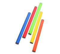 SOIMISS 5Pcs Lightweight Relay Baton for School Competition Durable Portable Running Sticks with Smooth Rounded Edges Comfortable Grip for Adults Sports Training