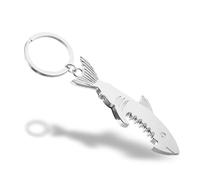 SOIMISS 5pcs Metal Keychains with Bottle Opener Function Small Key Decoration Men Women Portable Key Holder Ring
