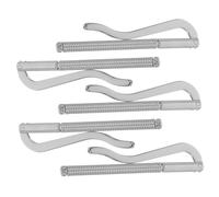 SOIMISS 5pcs Metal Money Clip Bulk for Wallets Spring Insert Bar Replacement with High Tension Grip Compatible with Bifold Wallets and Credit Card Holders Easy No-Tool Installation for Men