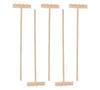 SOIMISS 5pcs Mini Sandbox Rakes for Crafts Portable Tabletop Garden Rake Accessories for Zen Gardens Desktop Decorations and Relaxation Activities