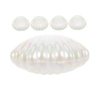 SOIMISS 5Pcs Pearlescent Shell Candy Boxes Small Storage Containers for Wedding Party Favors Jewelry Holders Versatile Treat Boxes for Chocolates and Small Items