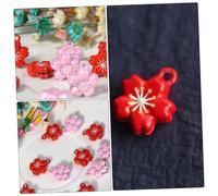 SOIMISS 5pcs Pet Collar Bell Cherry Blossom Bell Pendant Pet Collar Accessories for Dog Cat Small Hanging