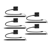 SOIMISS 5pcs Resistive Stylus Pen with Anti-lost Lanyard and Fixed Holder Multi-functional Touchscreen Writing Accessory for Pos Machines Office and Industrial Control Equipment