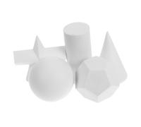 SOIMISS 5pcs Reusable Resin Geometric Models for Sketch Practice Various Shapes Simulation Gypsum Geometry Props Artistic Drawing Tools for Geometry Drawing