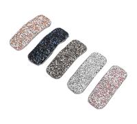 SOIMISS 5pcs Rhinestone Barrettes Rhinestones Hair Clips Hair Decoration Reliable Accessories for Women and Banquets Wedding