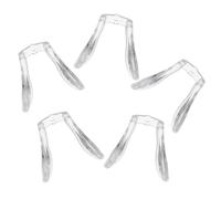 SOIMISS 5Pcs Silicone Nose Pads for Slip Eyeglass Enhancers Comfortable and Safe Nose Bridge Height Boosters Durable Replacement Glasses Accessories