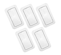 SOIMISS 5pcs Tempered Glass Screen Protector for Pro Clear Full Coverage Phone Screen Guard with Shockproof Design Fingerprint Unlock Compatible Enhanced Durability and Responsive Touch