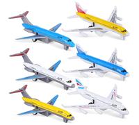 SOIMISS 6 Pack Aircraft Plane Models, Diecast Airplane Models, Pull Back Plane Toys for Kids & Collectors, Birthdays