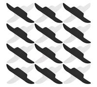 SOIMISS 60pcs Shirt Collar Protection Stickers Sweat Absorbent Pads Non-woven Fabric with Quick Application for Office and Business Events