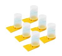 SOIMISS 6pcs Beehive Entrance Water Feeders Plastic Hive Beekeeper Feeding Tools for Bees Easy to Use Design for Spring Summer Beekeeping