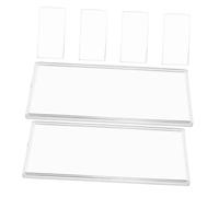 SOIMISS 6pcs Clear Banknote Holders Plastic Protective Case for Commemorative Money Collection Compartment Container for Paper Currency Storage Compact Design for Organized Display and