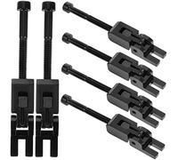 SOIMISS 6pcs Double-shaking Bridge Accessories Guitar Tremolo Double Locking System Locked Saddles Musical Instrument Part Saddle Bridge Double Locking Bridge Zinc Alloy