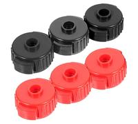 SOIMISS 6pcs Drum Cymbal Nuts Replacement Quick Release Nut Star Knob Screw for Cymbal Fixing