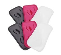 SOIMISS 6pcs Lash Extension Forehead Pads Grafting Cushions Multi-color Deep Pink White Grey for Eyelash Extensions Professional Beauty Salon Use