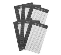 SOIMISS 6pcs Magnetic Tool Mat for Electronics Repair Non-slip Screw Organizer Tray with Strong Magnetism for Mobile Phone Maintenance and Precise Parts Storage