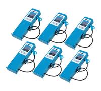 SOIMISS 6pcs Miniature Simulation Car Charging Station Educational Traffic Scene Model for Safe Architectural Scenery Accessories for Dollhouse Road Play and Cognitive Skill Development