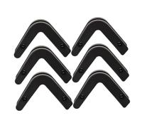 SOIMISS 6pcs Plastic Barbell Storage Hooks Wall Mounted Small Barbell Hanger Gym Equipment Rack for Home Workout Squats Bench Press Multipurpose Easy Install