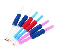 SOIMISS 6pcs Rhinestone Painting Drill Pen Lightweight Ergonomic Embroidery and Cross Stitch Tool for DIY Nail Art with Comfortable Grip and Material