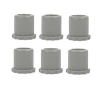 SOIMISS 6Pcs Silicone Mic Bottom Rod Sleeve Wireless Microphone Covers Non Slip Protective Holders for Studio Recording Home and Office Use