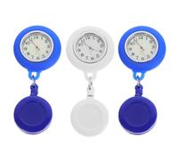 SOIMISS 6pcs Silicone Nurse Fob Watch Stretchable Pocket Watch Light for Work Random Style