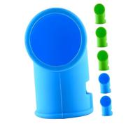 SOIMISS 6pcs Silicone Steam Diverter for Pressure Cookers Balanced Steam Release Valve for Even Cooking Fit Power Cooker Accessory Heat Resistant Kitchen Gadget in Green and Blue