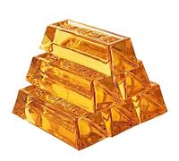 SOIMISS 6Pcs Simulated Gold Brick Decorative Artificial Bar Chic Movie Prop for Home Office Safe Design for Parties and Cosplay