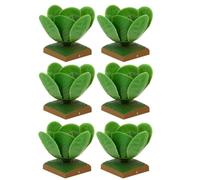 SOIMISS 6Pcs Simulation Cabbage Models for DIY Sand Table Decor Realistic Veg Adornments for Home Office Educational Plaything for Premium Construction