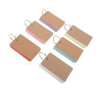 SOIMISS 6pcs Small Notepads with Thick Non-bleeding Paper Double Sided Usability, Portable Paper Memo Pads for Students Study on The Go Revision