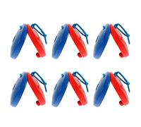 SOIMISS 6pcs Wooden Castanets for Orff Musical Instruments Teaching Aid for Fun Educational for Music Learning and Rhythm Development