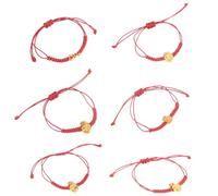 SOIMISS 6pcs Year Snake Rope Bracelets for Couples Happy Year Jewelry Expertly Woven String Bracelets for Daily Wear Special Occasions Comfortable Stylish Snake Jewelry