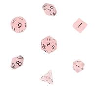 SOIMISS 7pcs 10mm Mini Luminous Dice Set Small Creative Game Playing Dice Props Glow-in-the-dark for Party and Board Games