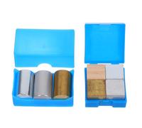 SOIMISS 7pcs Metal Density Cubes Set with Copper Iron Aluminum for Scientific Experiments Precise Physical Activity Blocks for Students Teachers and Science Education